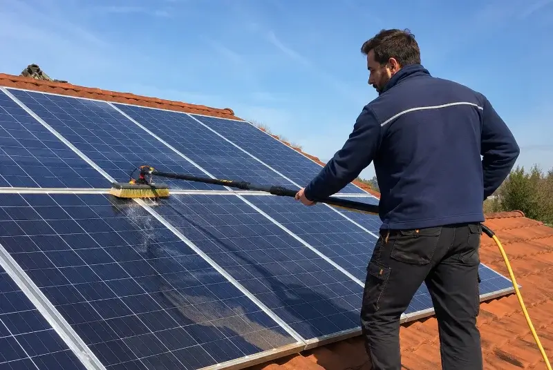Nettoyage et entretien de panneaux solaires à Bergerac